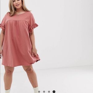 ASOS curve smock dress